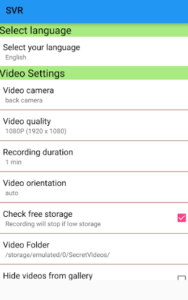 SVR Secret Video Recorder Pro v1.5.5 MOD APK (Premium) Free For Android 3